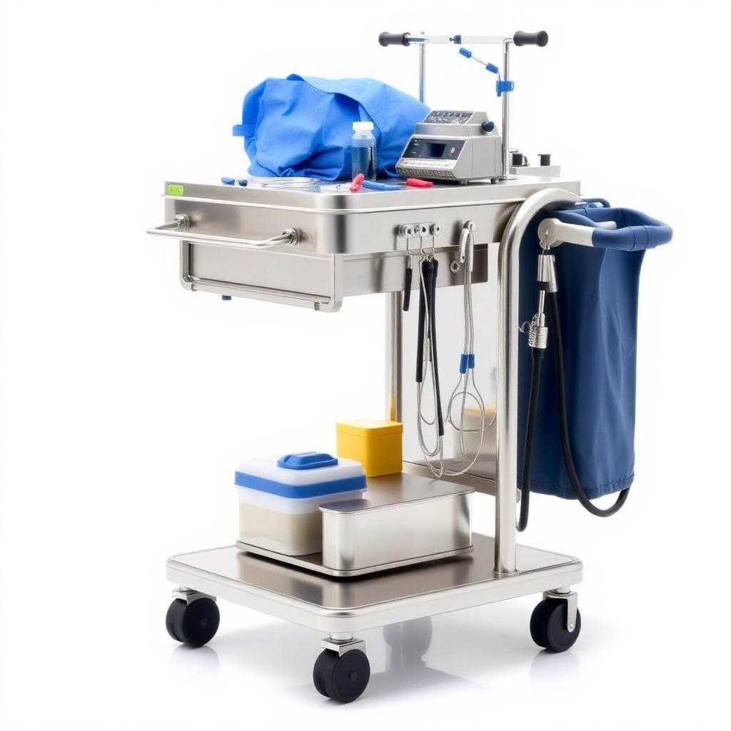 Instrument Trolley – Hospital & Clinic Furniture available at Khattri Surgicals, Kanpur