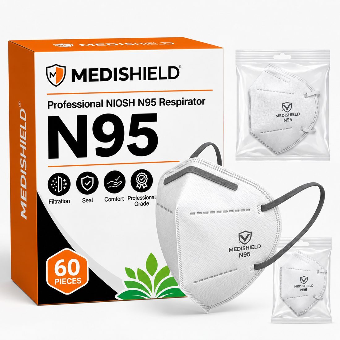 N95 Respirator Mask – Face Masks & PPE available at Khattri Surgicals, Kanpur