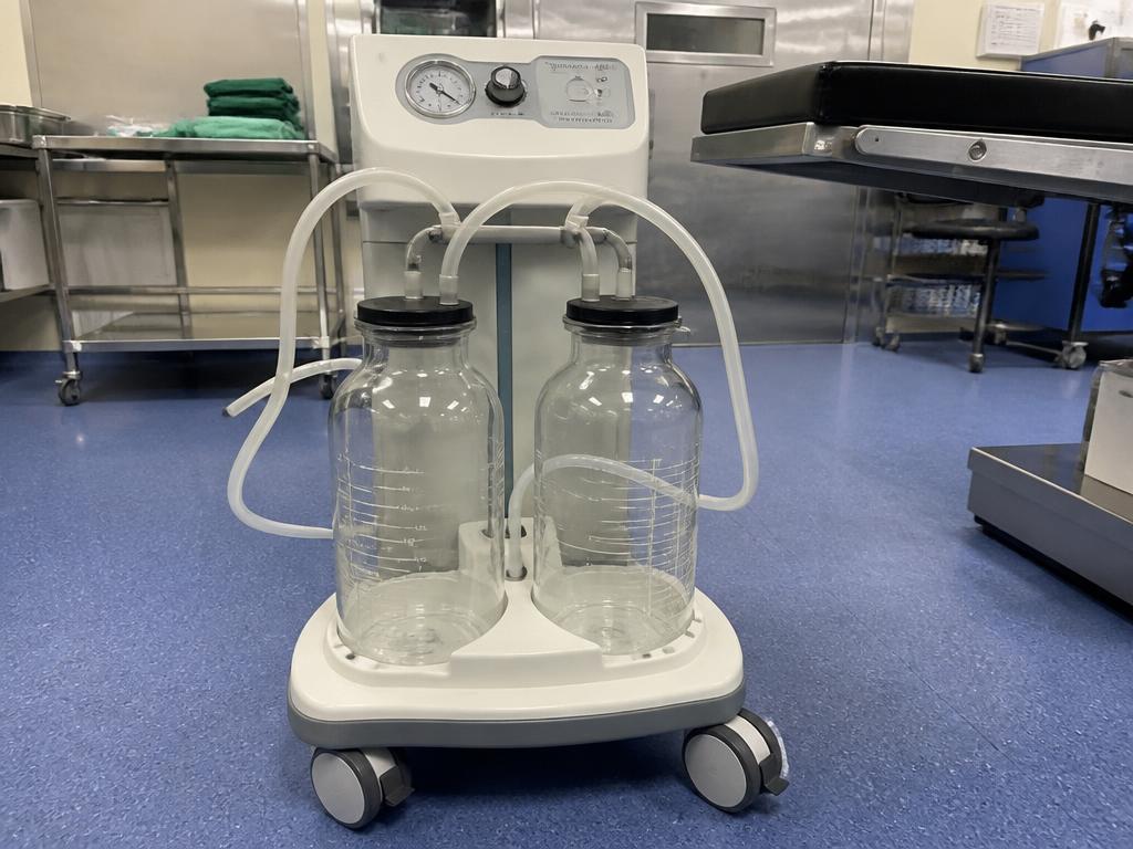 Fixed Double Jar Suction – Suction Machines available at Khattri Surgicals, Kanpur