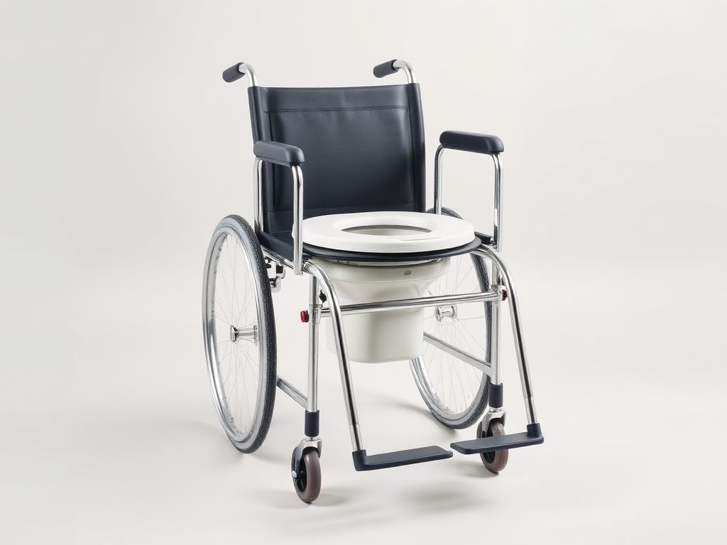 Commode Wheelchair – Wheelchairs available at Khattri Surgicals, Kanpur