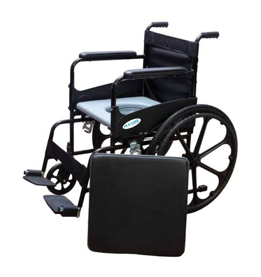 Commode Wheelchair – Wheelchairs available at Khattri Surgicals, Kanpur